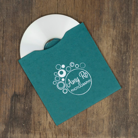 25 - Artisan Peacock CD Sleeves with logo